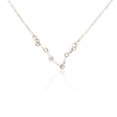thumbnail image 1 of Ins Constellations Theme Friendship Necklace Rhinestone Comfortable Delicate with Display Card Pendant for Lover Festival Gifts Pisces Silver, 1 of 6