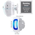 thumbnail image 3 of Fosmon WaveLink Wireless Home Security Driveway Alarm, Motion Sensor Detect Alert, Store Door Entry Chime Doorbell, 3 of 9