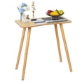 thumbnail image 4 of Ergonomic Design Computer Desk, Modern Home Office Study Desk, Student Small Writing Table, with Solid Legs, Spacious Desktop, 4 of 8