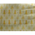 thumbnail image 4 of oneOone Georgette Viscose Fabric Floral & Flying Swan Block Print Fabric By Yard 42 Inch Wide, 4 of 4