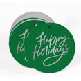 thumbnail image 2 of Inkdotpot Pack Of 100 Happy Holiday Favor Paper Tags Craft Real Silver Foil Hang Tags, 2 of 6