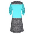 thumbnail image 5 of EQWLJWE Robes d'Été pour Femmes 2023 Robe Décontractée Aguichant pour Femme Mode d'Été à Col en V à Manches Courtes Ample Imprimée, 5 of 5