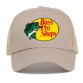 thumbnail image 1 of Bassproshops Printed Cotton Summer Outdoor Fishing Sun Protection Baseball Cap  (Khaki), 1 of 7