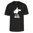thumbnail image 1 of I'm With Her! Graphic T-shirt Black Medium, 1 of 1