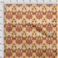 thumbnail image 3 of oneOone Viscose Chiffon Fabric Paisley Ikat Printed Fabric 1 Yard 42 Inch Wide, 3 of 4