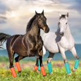 thumbnail image 3 of SIfdSeng Enveloppes de Jambes de Cheval en Polyester pour Équitation avec Divers Styles, 3 of 3