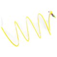 thumbnail image 3 of relayinert Foldable Indoor Cat Tunnel S Type Spring Tent Playing Toy Durable Portable Yellow L Mouse 1Set, 3 of 6