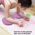 thumbnail image 2 of MesaSe 2Pcs Yoga Mats Super Soft Ultra-Thick Reusable Non-Fading Non-slip Elbow Protection TPE Yoga  Knee Pad Elbow Support Cushion, 2 of 10