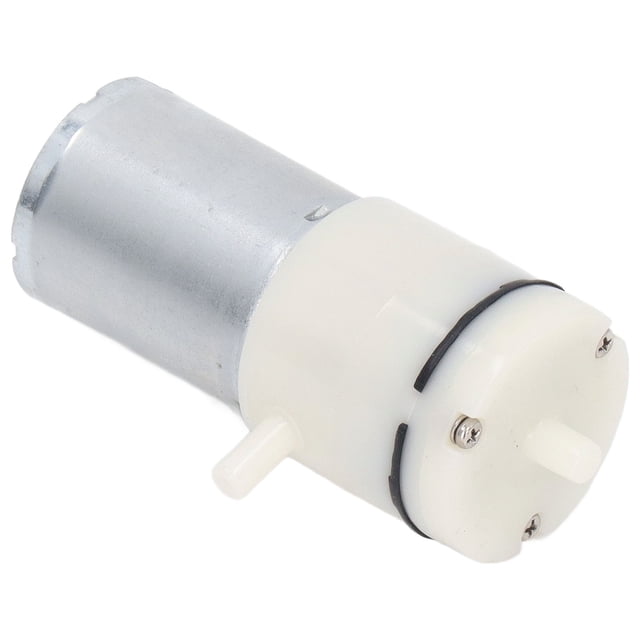 Micro Air Pressure Pump DC Vacuum Pump 90 Degree Angle Air Ports White for Industrial Use