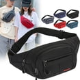thumbnail image 2 of U-115 Black Multifunctional Crossbody Sports Bag With Theft Proof Design Large Storage Oxford Cloth Material For Gym Travel Essentials #14442, 2 of 2