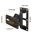 thumbnail image 3 of QualitChoice Strong Tripod Speaker Bracket For Ceiling Mounting Strong Universal Surround Speaker Wall Mount type+1, 3 of 6