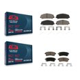 thumbnail image 1 of CMX Front Rear Ceramic Brake Pads Kit for Car INFINITI QX80 Nissan Armada QX56 KCX-100348, 1 of 9