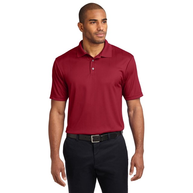 Port Authority Polo Jacquard Fin pour Hommes Performance K528