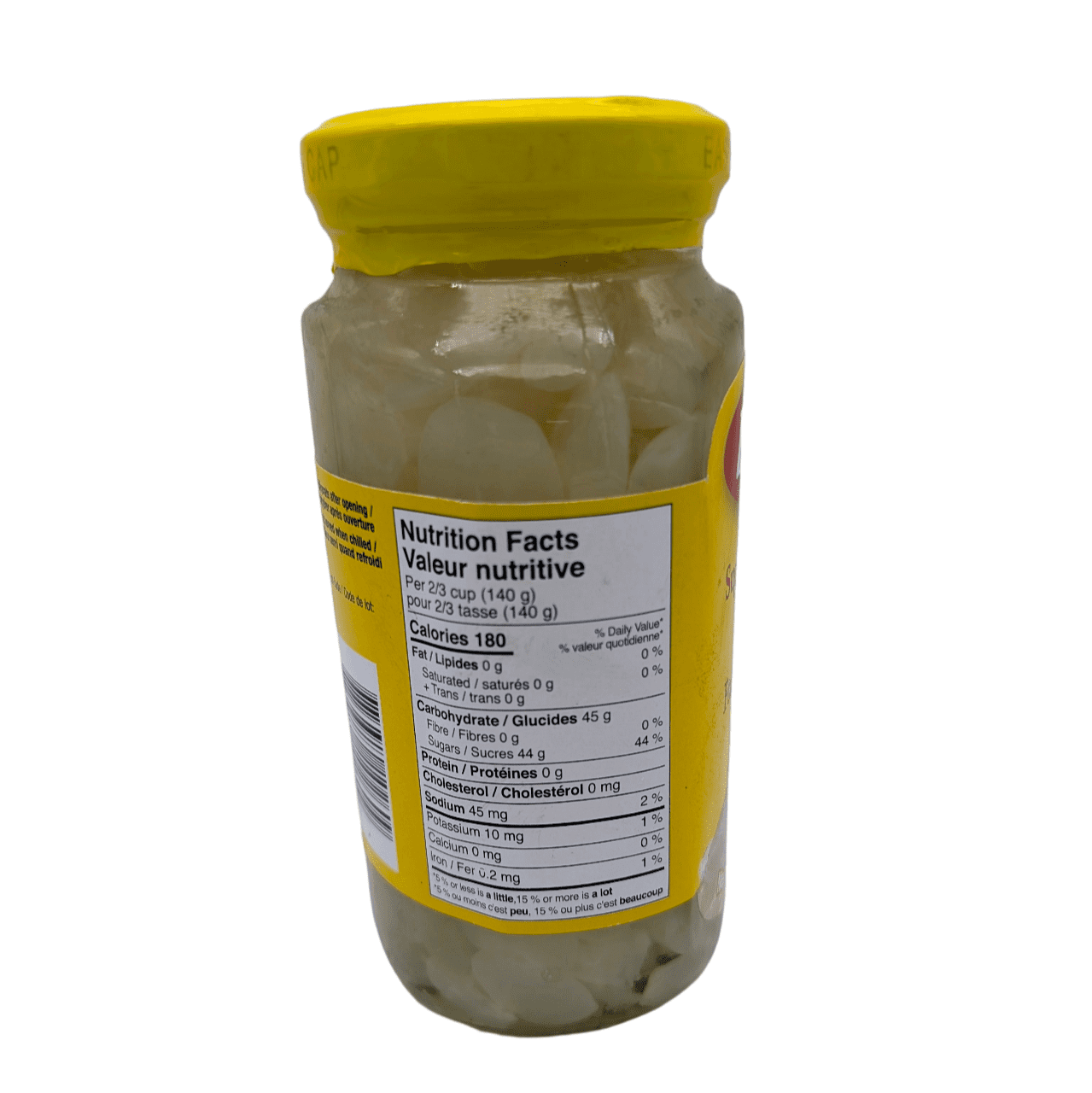 Fruit de palmier à sucre de Bulacan Kaong White 340 g par bouteille
