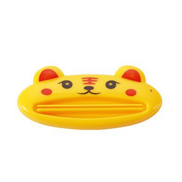 CAROOTU Toothpaste Squeezers Cute Cartoon Toothpaste Dispenser Cleanser Rolling Holder Bathroom Accessories