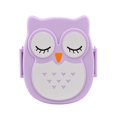 thumbnail image 4 of XZNGL Owl Lunch Box Food Container Storage Box Portable Bento Box Purple, 4 of 6