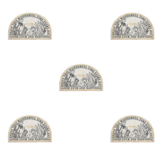 Youkk Bathroom Rugs Water Absorbent Floor Bath Mat Carpet Planter Semicircle 40x60cm 5Set