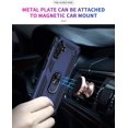 thumbnail image 3 of [PST] Samsung Galaxy A54 5G Kickstand Rotating Ring Case, Heavy Duty Hybrid Shock Absorption Rugged Hard Phone Case Cover, 3 of 5