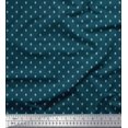 thumbnail image 1 of Soimoi Modal Satin Fabric Flower Artistic Print Fabric by the Yard 42 Inch Wide, 1 of 3