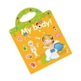 thumbnail image 1 of Sticker Book Toy Set Children Learning Training Playthings Cartoon Style Reusable Stickers Toys Kit Educational Plaything Prop Type 6, 1 of 7