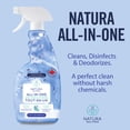 thumbnail image 4 of Natura Solutions, All-In-One Disinfectant Spray, Cleans, Disinfects & Deodorizes, Eucalyptus Essential Oil, 680 ml, 4 of 5