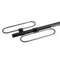 thumbnail image 3 of Swagman Bike Rack 64663 Traveler XC 2 RV; 2 Inch Receiver Hitch Mount; Holds 2 Bikes; Up To 70 Pound Weight Capacity; Bike Wheel Rests In Loop; Without Lock; Foldable; Black, 3 of 9