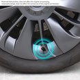 thumbnail image 3 of Housse de Roue, Durable Haute Résistance Noir Mat pour Modèle Y 2020 à 2023, 3 of 8