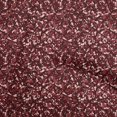 thumbnail image 1 of oneOone Georgette Viscose Maroon Fabric Abstract Sewing Craft Projects Fabric Prints By Yard 42 Inch Wide, 1 of 4