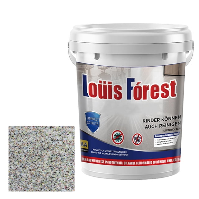 High Gloss Epoxy Floor Coating - Non-Slip Durable Floor Paint For Garage, Basement & Concrete Surfaces, Professional Finish