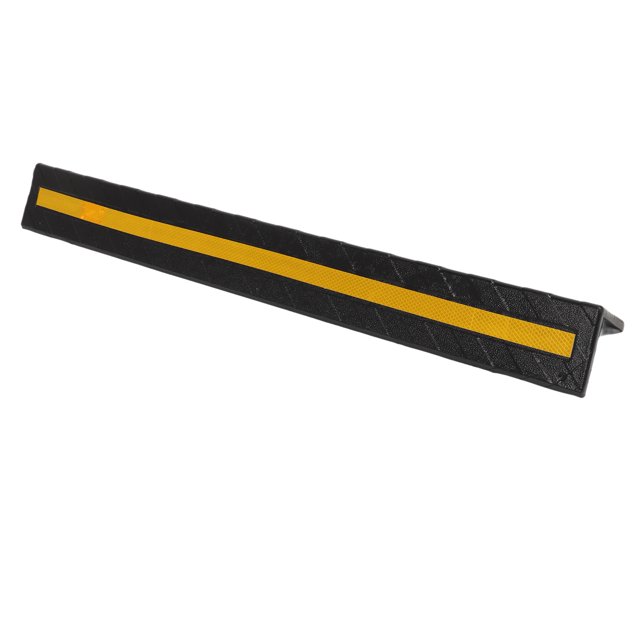 Garde d'Angle de Mur de Garage de 80 cm de Long, Caoutchouc, Résistant à la Compression, Réfléchissant, Véhicule, Installation Facile