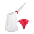 thumbnail image 1 of Yinanstore Automotive Oil Dispenser Vehicles Equipment Home Dustproof Cap Motor Oil Jug 3L, 1 of 8