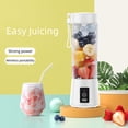 thumbnail image 2 of Portable For & Shakes Cordless Personal Small USB C Rechargeable & Self Cleaning Mini Travel With Stainless Steel Pasta Light Kitchen Aid Mixer Kitchen Aid Coffee Grinder Attachment Grinder Standing, 2 of 4