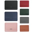 thumbnail image 3 of Laptop Sleeve, 13/14 Inch 3 in1 Laptop Sleeve Case Waterproof PVC Foldable Stand Wrist Rest Protective Notebook Cover Bag, 3 of 8