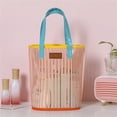 thumbnail image 3 of Sac Fourre-Tout en PVC Transparent pour Maquillage et Toilette avec Poignée, Imperméable, Polyvalent pour les Voyages et l'Usage Quotidien, 3 of 5