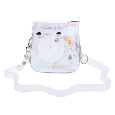 Tbest Étui pour Appareil Photo en PVC, Sac pour Appareil Photo Mini Sac pour Appareil Photo Étui en PVC Élégant pour Appareil Photo Instax Mini 11/9/8