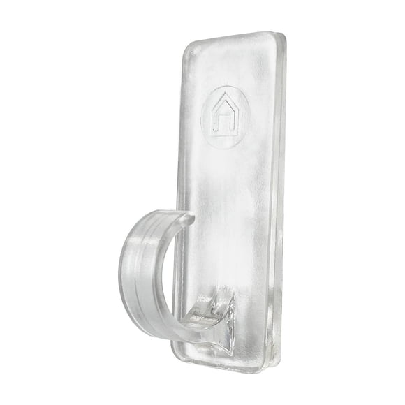 Simple Living Solutions Grand Crochets adhésifs (12ct), Clip adhésif en plastique