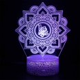 thumbnail image 3 of Islam Eid Ramadan LED Light 3d Moon Lamp With Touch 16 Color Mubarak Gifts For Home Decor Muslims Believers, 3 of 11
