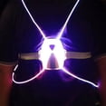thumbnail image 3 of LJNYFDC Gilet de Course Haute Visibilité Gilet de Course Réfléchissant à DEL Haute Luminosité Ultra Léger Rechargeable par USB Veilleuse Réfléchissante Portable pour la Sécurité, 3 of 5