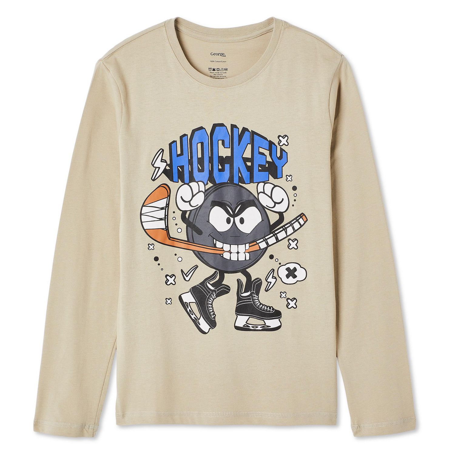 George Boys' Graphic Long Sleeve Tee