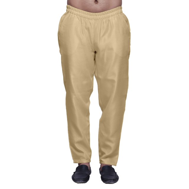 Atasi Dupion Ajustable Uni Prêt-à-Porter Pyjama Tenue Ethnique Pantalon Bas pour Hommes