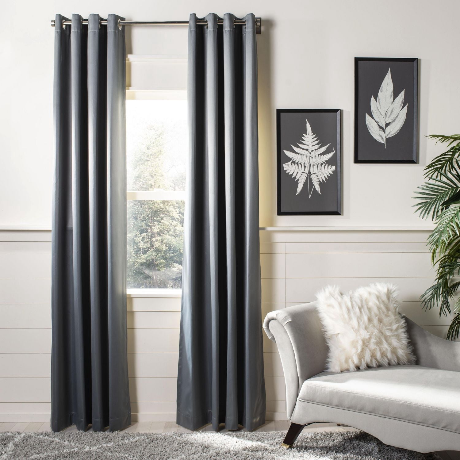 Safavieh Gresla Grommet Curtain Window Panel
