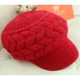 thumbnail image 5 of CEHVOM Bonnet d'Hiver pour Femmes, Chaud et Coupe-Vent, en Crochet, Style Skullies, Tricoté, en Laine, 5 of 5