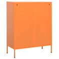 thumbnail image 3 of vidaXL Armoire de Rangement Orange 80x35x101,5 cm Acier, 3 of 5
