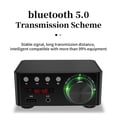 thumbnail image 4 of 100W Audio HiFi Bluetooth 5.0 Power Class D Amplifier Tpa3116 Digital Amp Home Audio Car Marine USB AUX IN Mini Audio ,Bluetooth 5.0, 4 of 6