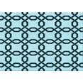 thumbnail image 1 of Ahgly Company Machine Washable Indoor Rectangle Transitional Blue Jay Blue Area Rugs, 2' x 4', 1 of 7