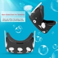 thumbnail image 3 of LNGOOR Couvre-Visage VR, Coussinet Facial en Silicone Résistant à la Sueur et Coussinet Facial pour Casque VR Oculus Quest 2, Noir, 3 of 6