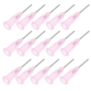 YOPTOP 100 Pcs Aiguilles de Distribution à Embout pour Remplacement Industriel 18g Bd Petites,none,none