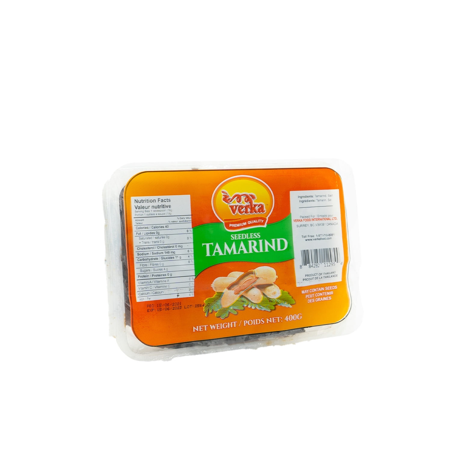 Verka Seedless Tamarind, 400g