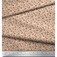 thumbnail image 2 of Soimoi Polyester Crepe Fabric Flower Watercolor Print Fabric by Yard 42 Inch Wide, 2 of 3