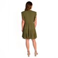 thumbnail image 2 of IVY Women's Flutter Sleeve Dress, 2 of 6